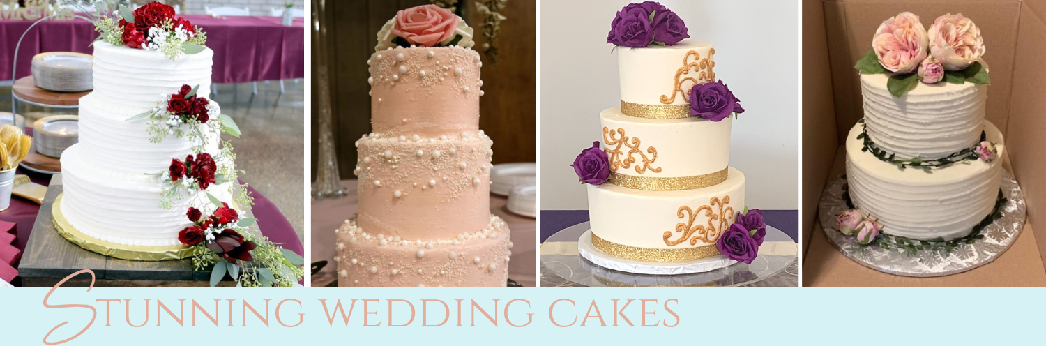 Stunning wedding cakes 
