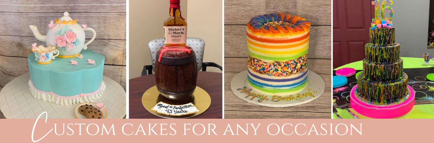 Custom cakes for any occasion!